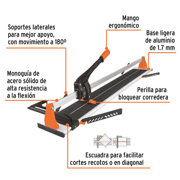 CORTADOR AZULEJO 47" (120CM) TRUPER - Imagen 2
