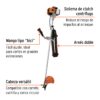Guadaña a gasolina 52 cc mango "bici", 18" corte, truper - Imagen 2