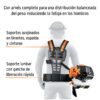 Guadaña a gasolina 52 cc mango "bici", 18" corte, truper - Imagen 3