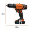 Rotomartillo inalámbrico 1/2", 20 V, Truper - Imagen 2