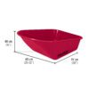 CARRETA 6 FT3 NEUMATICA, TRUPER - Imagen 2