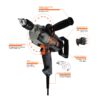 TALADRO TIPO ESPADA 1/2 1150W TRUPER 16714 - Imagen 2