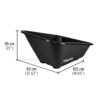 CARRETA 8FT3 RUEDA 16" TRUPER - Imagen 2