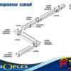 CANAL TUBOPLEX 3MTS - Imagen 3