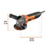 PULIDORA 4-1/2", 850W, TRUPER ERGO PRO - Imagen 2
