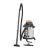 Aspiradora de sólidos y líquidos, 5 gal, acero inox, truper