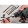 Combo rotomartillo 1/2" 700w, 6 brocas y lentes, industrial 100292 - Imagen 4