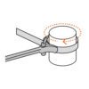 Llave de banda de hule 1-1/2" a 6-1/2" para filtro de aceite - Imagen 2