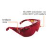 Lentes de seguridad para láser rojo, Truper - Imagen 2