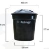 TANQUE CONICO ROTOVEL 3000L C/T - Imagen 2