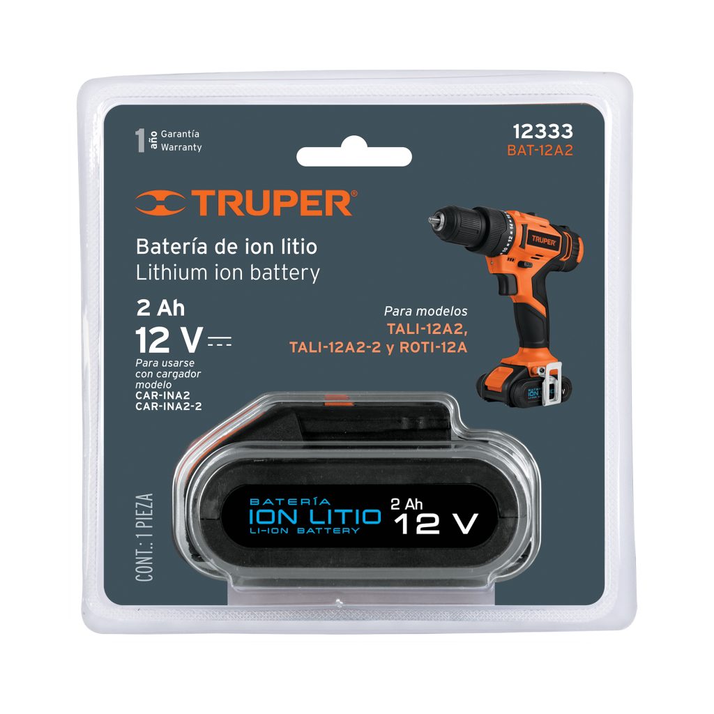 Batería ion litio, 12V, para ROTI-20A y TALI-12A2 12333 | FERROLORENS SAS