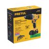 Rotomartillo inalámbrico 1/2", 20V, PRETUL - Imagen 5