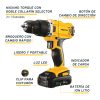 Rotomartillo inalámbrico 1/2", 20V, PRETUL - Imagen 3