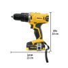 Rotomartillo inalámbrico 1/2", 20V, PRETUL - Imagen 2
