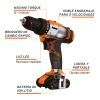 Taladro inal. 3/8", 12V, 1 bat. 2Ah, 1 carg. TRUPER PRO - Imagen 3