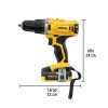 Taladro inalámbrico 1/2", 20V, PRETUL. incluye bateria 2ah, cargador, puntas, extensión. - Imagen 2