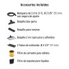 Aspiradora de sólidos y líquidos, 16 gal, acero inox, Truper - Imagen 4