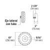 Hidrolavadora con motor a gasolina, 2,800 PSI, Truper 12908 - Imagen 5