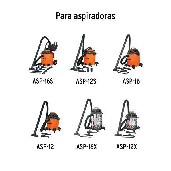 Manguera para aspiradoras 12 y 16 gal, Truper - Imagen 2