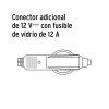 Inversor de corriente 120 W tipo vaso, 2 puertos USB, Truper 15725 - Imagen 4