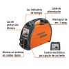 Soldadora inversora 100A, 127V, TRUPER - Imagen 3