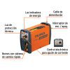 Mini soldadora inversora 100A, 127V, TRUPER - Imagen 2