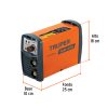 Mini soldadora inversora 100A, 127V, TRUPER - Imagen 3