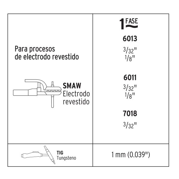 Soldadora inversora 100A, 127V, PRETUL - Imagen 5