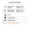 Soldador inversor 250A, 220V, TRUPER 17411 - Imagen 6