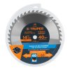 Disco sierra 14" para madera, 40 dientes centro 1", Truper - Imagen 2