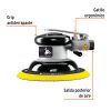 Lijadora orbital neumática industrial 6", Truper - Imagen 3