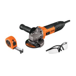 Combo esmeriladora 4-1/2", 850W,lentes y flexómetro,ERGO-PRO  100250