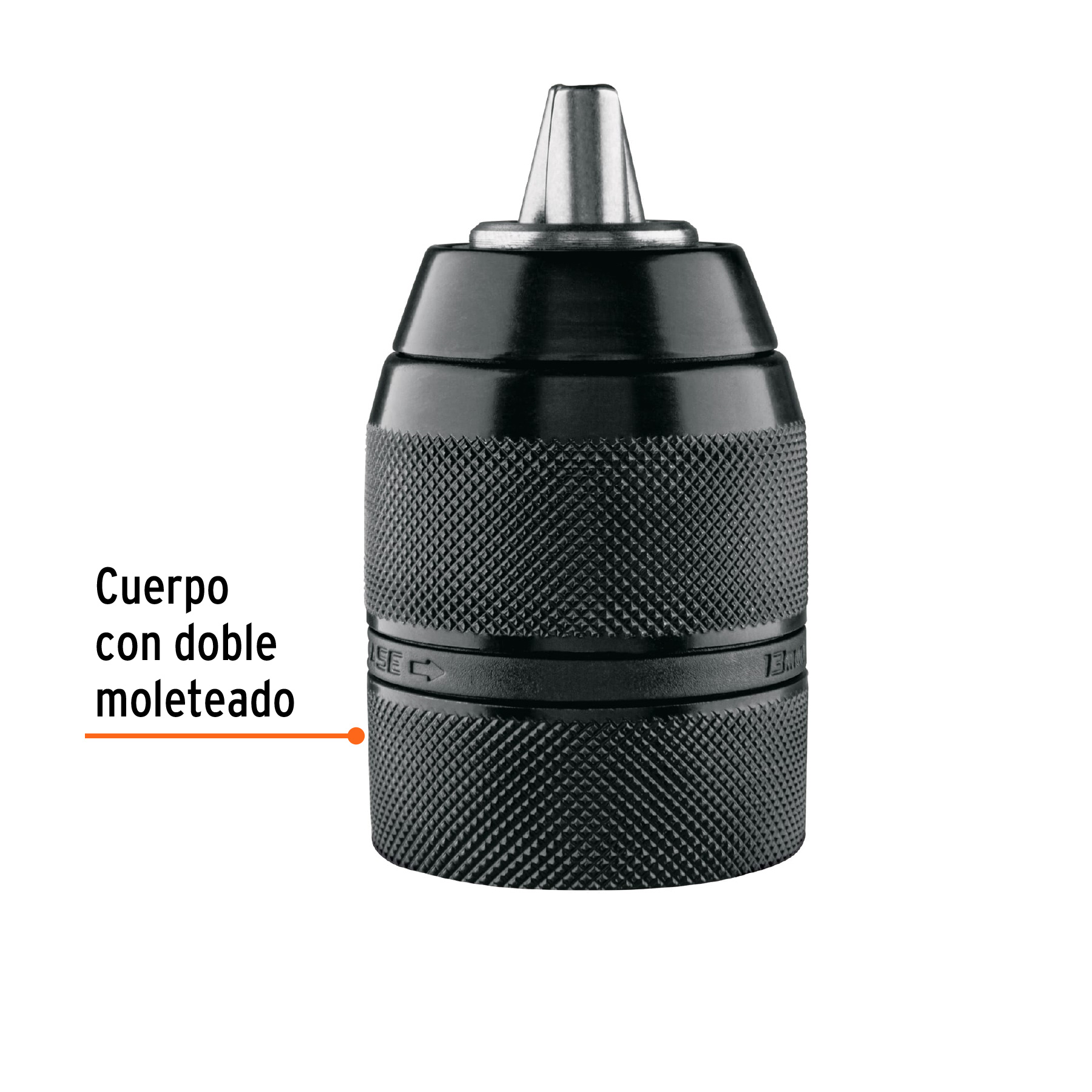 Broquero 1/2" sin llave, para máquinas inalámbricas, TRUPER 101234 - Imagen 2