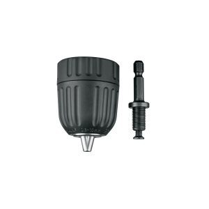 Broquero 3/8" sin llave y adaptador hexagonal 1/4", TRUPER 102474