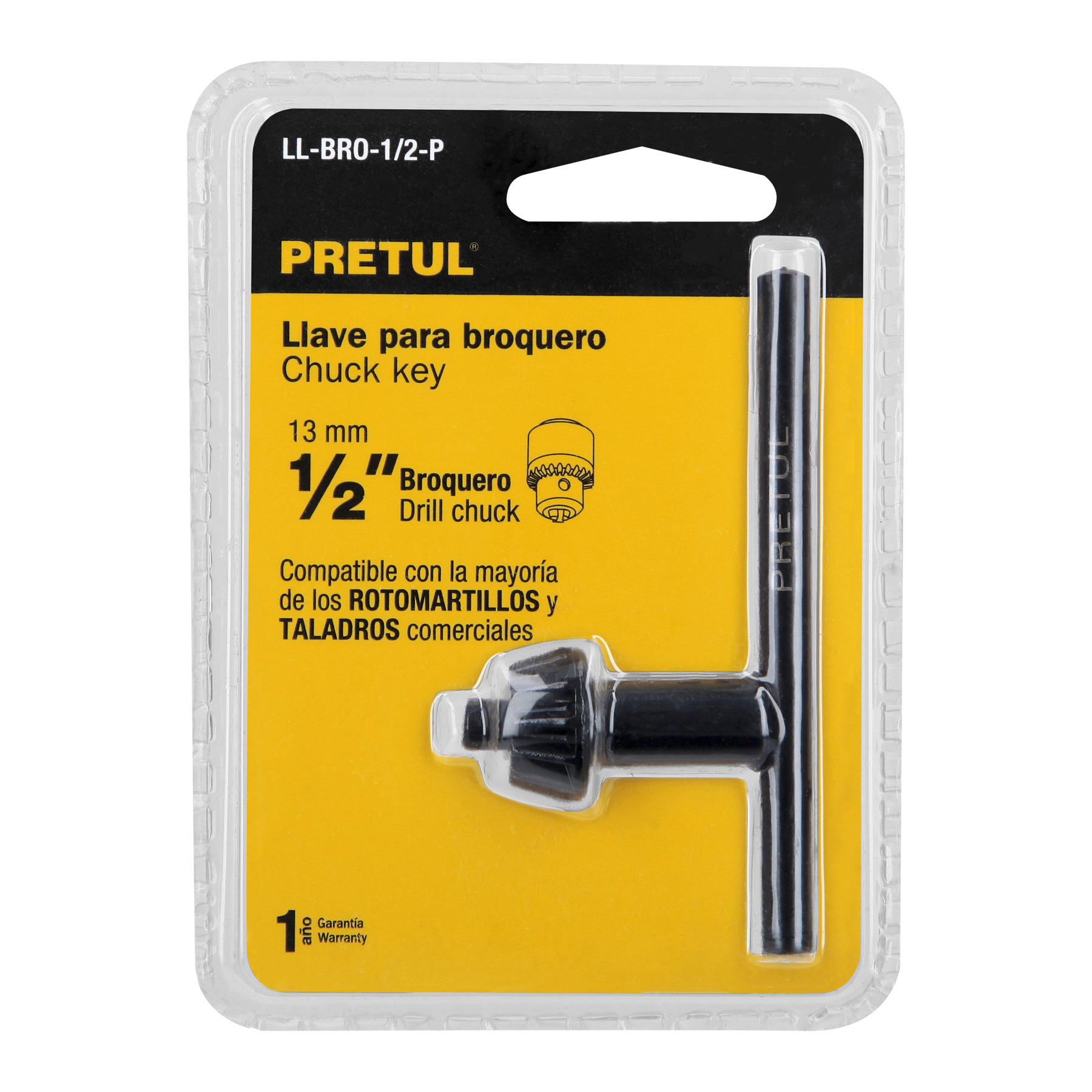 Llave para broquero de 1/2", PRETUL 27036 - Imagen 2